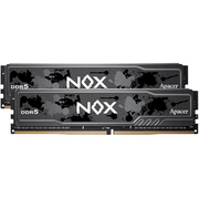  ОЗУ Apacer NOX 64GB (AH5U64G56C522MBAA-2) DDR5 5600 DIMM OC w/HS, kit 2x32GB CL40, 1.25V 