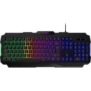  Клавиатура MSI Forge GK100 (S11-04RU252-HH9) RU черный 