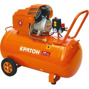  Компрессор поршневой Кратон AC-420-100-DDV оранжевый 
