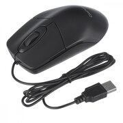  Мышь проводная GoPower GPM01 черный 