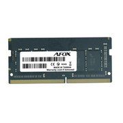  ОЗУ Afox AFSD48FH1P / AFSD48FH2P / AFSD48FS1P 8GB DDR4 2666Mhz SO-DIMM (1x8GB), PC4-21300, 260- Pin, Non-ECC, Un-Buffered, CL 19-19-19-43, 1.2V 