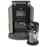  Кофемашина Krups Arabica Latte EA819E10 черный/коричневый 