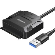  Конвертер UGREEN CR108 (20611) USB to SATA Hard Drive Converter Cable EU Black 
