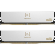  ОЗУ TEAMGROUP T-Create Expert 96GB (CTCWD596G6400HC32ADC01) DDR5 (2x48GB) 6400MHz CL32 (32-39-39-84) 1.4V / White 