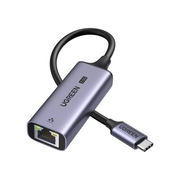  Адаптер UGREEN CM648 (25052) USB-C 3.1 to RJ45 2.5G Ethernet Adapter серый 