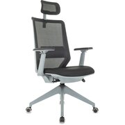  Кресло руководителя Бюрократ MC-G611NL-H (MC-G611NL-H/B/NEO-B) черный Elastic-102 с подголов. крестов.4-луч. пластик пластик серый 