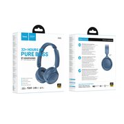  Наушники HOCO W66 Wave голубоый 