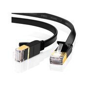  Кабель сетевой UGREEN NW106 (11266) Cat 7 U/FTP Lan Cable Flat Design 15m Black 