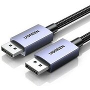  Кабель UGREEN DP118 (25862) Display Port Male To Male 16K Cable 3M Grey 