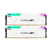  ОЗУ AGI AGI6IPD16UD858-DC DDR5 6400MHz CL36 32GB Kit (16GBx2) OC UDIMM +White Heat Sink–Turbojet+RGB lightbar -Color box 