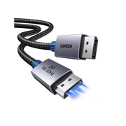  Кабель UGREEN DP131 (55566) DisplayPort Up to 16K 60Hz Cable 0,5m Gray 