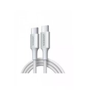  Кабель UGREEN L502 (65256) USB-C to USB-C PD Fast Charging Braided Cable 5A Max 2m Titanium-like Color 