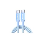  Кабель UGREEN L502 (65254) USB-C to USB-C PD Fast Charging Braided Cable 5A Max 2m Blue 
