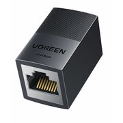  Адаптер UGREEN NW326 (55359) RJ45 Shielded Network Connector 10Gbps Max 1pc Black 