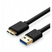  Кабель UGREEN US130 (10840) USB 3.0 A Male to Micro USB 3.0 Male Cable 0.5m Black 