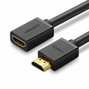  Кабель UGREEN HD107 (10145) HDMI Male to Female Cable 3m. Black 