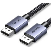  Кабель UGREEN DP120 (25903) DisplayPort 1.4 Male to Male 8K Cable, 1м серый 