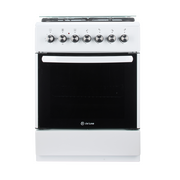  Кухонная плита De luxe 606040.01гэ белый 