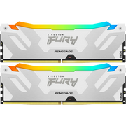  ОЗУ Kingston Fury Renegade White RGB (KF580C38RWAK2-48) 48GB DDR5 8000 Non-ECC Unbuffered DIMM (Kit 2*24gb) CL38 