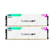  ОЗУ AGI AGI6APD16UD858-DC DDR5 6000MHz CL30 32GB Kit (16GBx2) OC UDIMM + White Heat Sink–Turbojet+RGB lightbar -Color box 