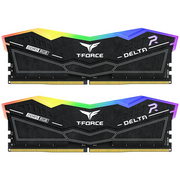  ОЗУ TEAMGROUP T-Force Delta RGB 64GB (FF3D564G6000HC38JDC01) (2x32GB) DDR5 6000MHz CL38 (38-46-46-84) 1.35V / Black 