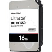  HDD WD Server Ultrastar DC HC550 (0F38468 WUH721816ALE6L4) 512E SATA-III 16TB (7200rpm) 512Mb 3.5" 