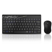  Комплект клавиатура и мышь RAPOO 8000M Multi-mode Wireless Keyboard & Mouse Black 