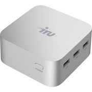  Неттоп IRU Planio 115 (2099138) N100/16Gb/SSD512Gb UHDG/noOS/серебристый 