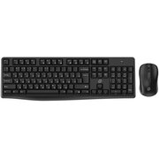  Клавиатура + мышь OKLICK S260W клав. черный мышь черный 