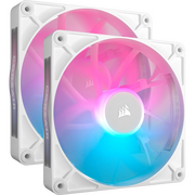  Кулер Corsair iCUE Link RX140 RGB (CO-9051024-WW) (140x140x25mm, 4-pin PWM, 94.7CFM, 36dBA, 1700RPM, White, 2pcs) 
