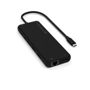  Док-станция Satechi 13-in-1 Triple Display Multiport Adapter (2xHDMI, DP, 6xUSB-A, Ethernet, 2xUSB-C, Audio) до 85 Вт, Черный ST-P3D13K 