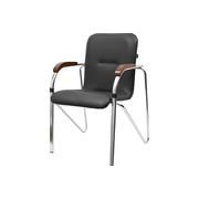  Стул офисный Gigant GCH-04 черный кожзам (СН) 
