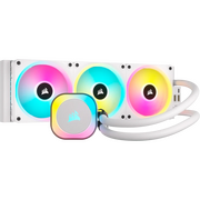  СВО Corsair iCUE Link H150i RGB (CW-9061006-WW) (360mm, White, Fans 3x120mm, 63.1CFM, 37dBA, 2400RPM) 