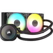  СВО Corsair Nautilus 240 ARGB (CW-9060092-WW) (240mm, Black, Fans 2x120mm, 74.37CFM, 34dBA, 2100RPM) 