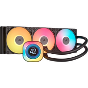  СВО Corsair iCUE Link Titan 360 RX LCD (CW-9061023-WW) (360mm, Black, RGB/ Fans 3x120mm, 73.5CFM, 36dBA) 