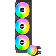  СВО SAMA L60 (L60-BKWAYXO3-G) Black (360mm, ARGB/ Fans 3x120mm, 82.79CFM, 29dBA, 2000RPM/ Pump heigh) 