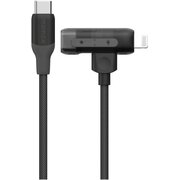  Кабель Momax 1-Link Flow Duo 2-in-1 DL56D 1.5м Black 
