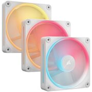 Кулер Corsair iCUE Link LX120-R RGB Reverse (CO-9051054-WW) (120x120x25mm, 4-pin PWM, 66.7CFM, 37.7dBA, 2400RPM, White, 3pcs) 