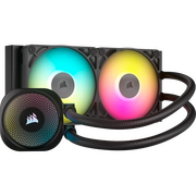  СВО Corsair iCUE Link Titan 240 RX RGB (CW-9061016-WW) (240mm, Black, Fans 2x120mm, 73.5CFM, 36dBA) 
