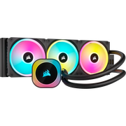  СВО Corsair iCUE Link H150i RGB (CW-9061003-WW) (360mm, Black, Fans 3x120mm, 63.1CFM, 37dBA, 2400RPM) 