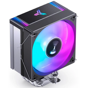  Кулер JONSBO CR-1000 Max Color Black LGA1851/1700/1200/115X/AM5/AM4 (TDP 230W, PWM, 120mm Dynamic Multi-Color LED Fan, 6 тепловые трубки, 4-pin) 