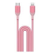  Кабель Momax 1-Link DL53P USB-C/Lightning 1.2м Pink 