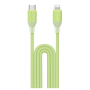  Кабель Momax 1-Link DL53G USB-C/Lightning 1.2м Mint Green 