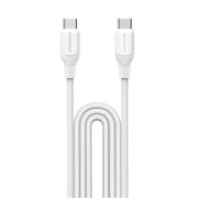  Кабель Momax 1-Link DC23W USB-C/USB-C 1.2м White 