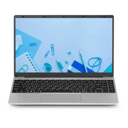  Ноутбук AZERTY Story RB-1450 (120-0666) 14", IPS, Intel Celeron N5095 2ГГц, 4 ядер, 6ГБ DDR4, 128ГБ SSD, Intel UHD Graphics, W11P, серебристый 
