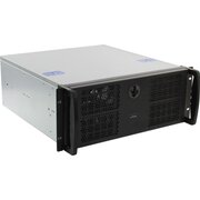  Корпус Procase EB445-B-0 4U Rack server case, черный, дверца, без блока питания, глубина 450мм, MB 12"x9.6" 