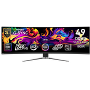  Монитор MSI MPG 491CQPX QD-OLED (9S6-3FA84T-022) черный 