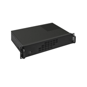  Корпус Procase 2U300-04 (2U Rack server case, черный, без блока питания(PS/2), глубина 300мм, MB 9.6"x9.6" 4HDD) 