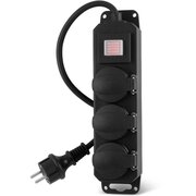  Сетевой фильтр Buro 300MDP-3-B 3м, 3 розетки черный 