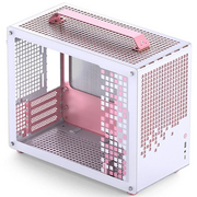  Корпус JONSBO Jonsplus Z20 Pink/White без БП Mini-Tower, TG, no fan, 1xUSB-A 3.2 + mATX, mITX 